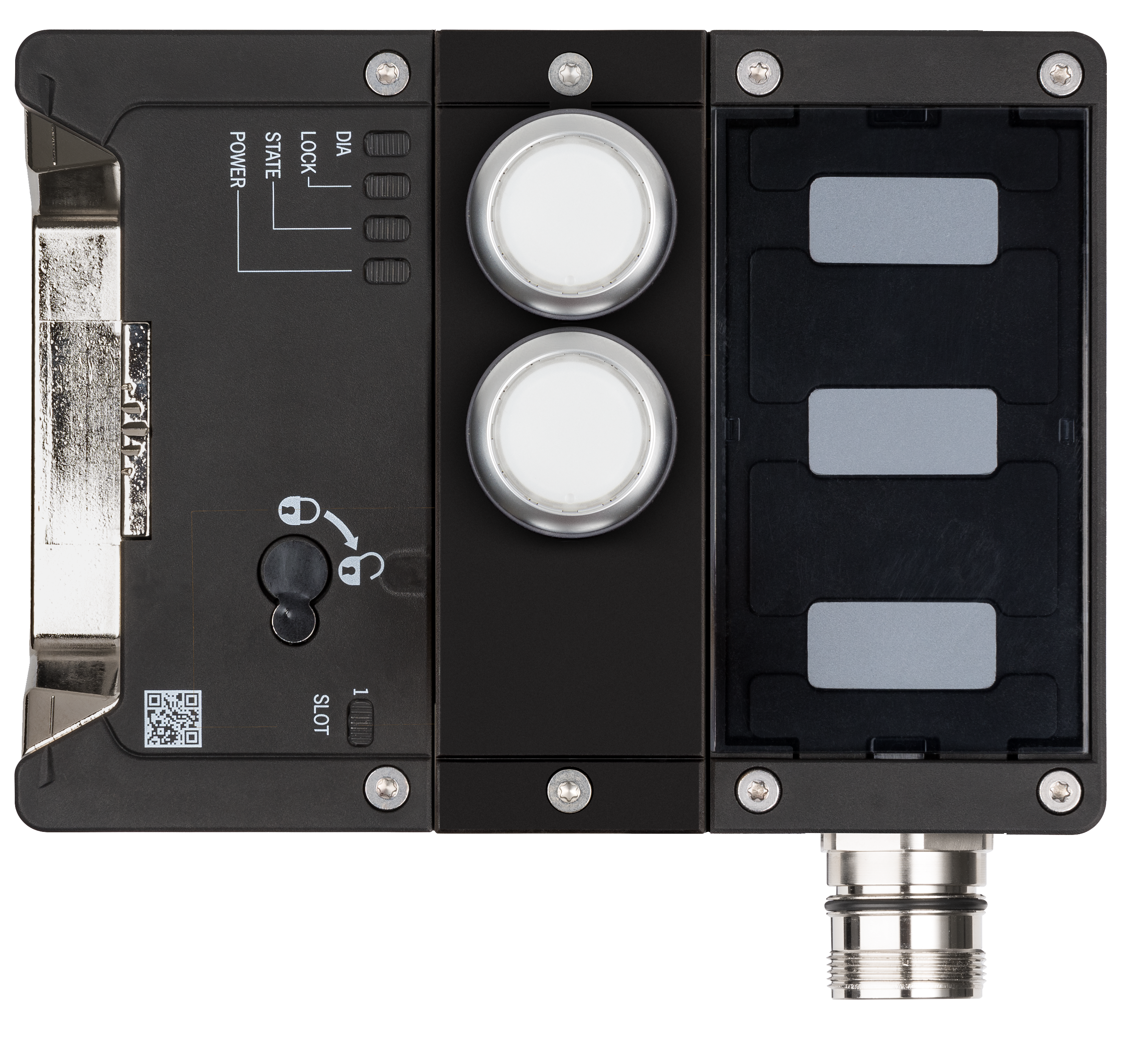 Locking modules MGB2-L1-BP-U-XB7S4-DY-L-173439  (Order no. 173439)