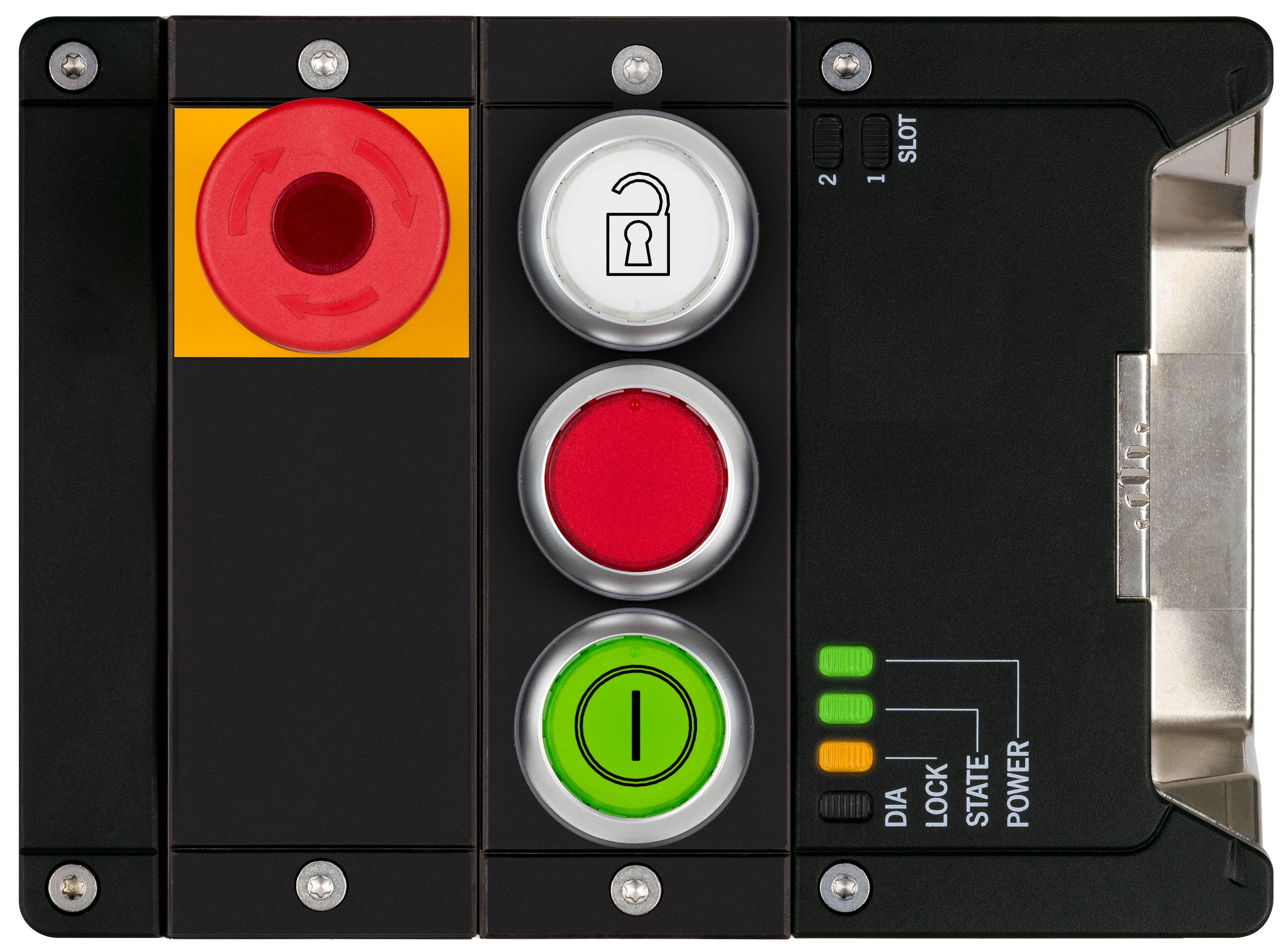 Locking modules MGB2-L1-MLI-U-YP3C8-CA-R-174196  (Order no. 174196)