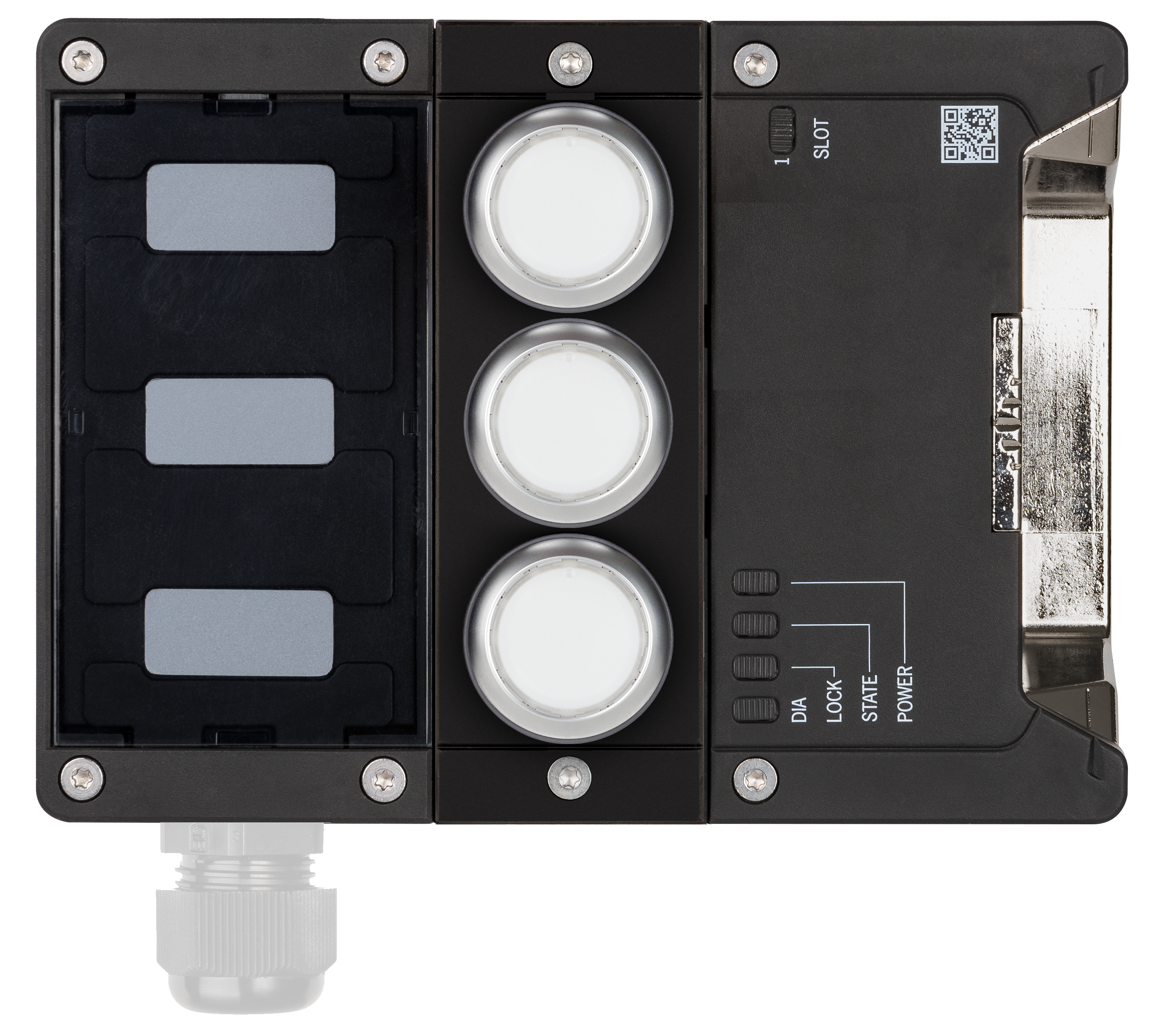 Interlocking modules MGB2-I-BR-U-XA9S0-LY-R-165702  (Order no. 165702)