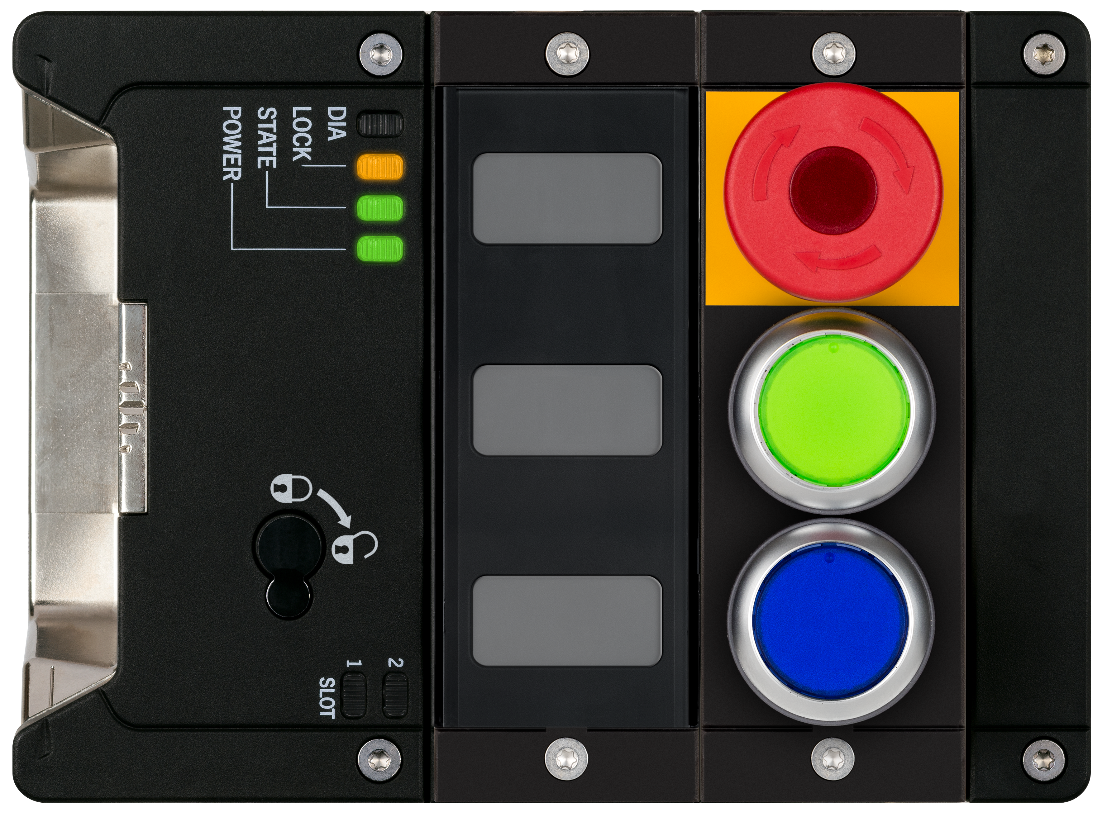 Locking modules MGB2-L1-MLI-U-YB1G8-MA-L-165212  (Order no. 165212)