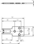 Plano de dimensiones