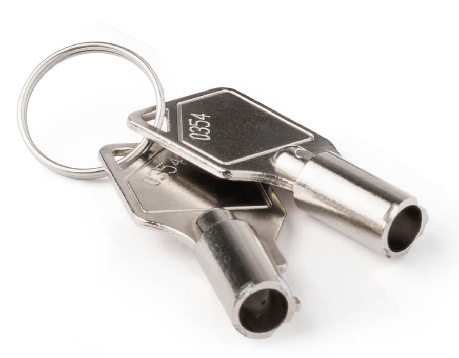 Admiral Locks Automatenschlösser 10 Stück - Gleichschließend Für Verkaufsautomaten