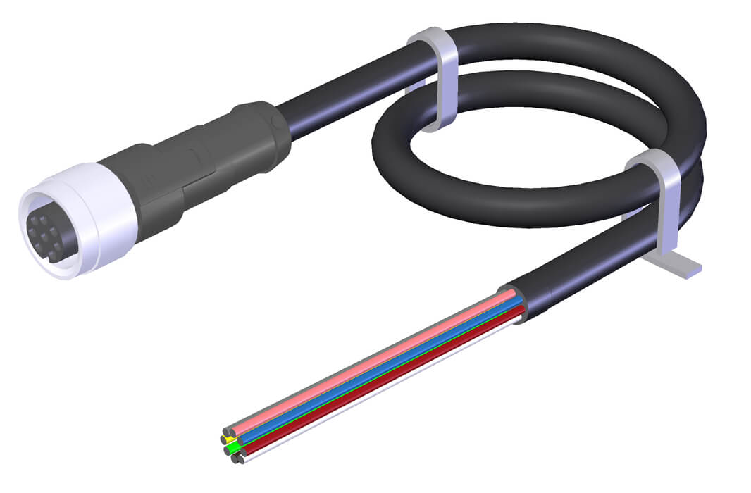 C-M12F08-08X025PV20,0-MA-100179 (Order no. 100179)