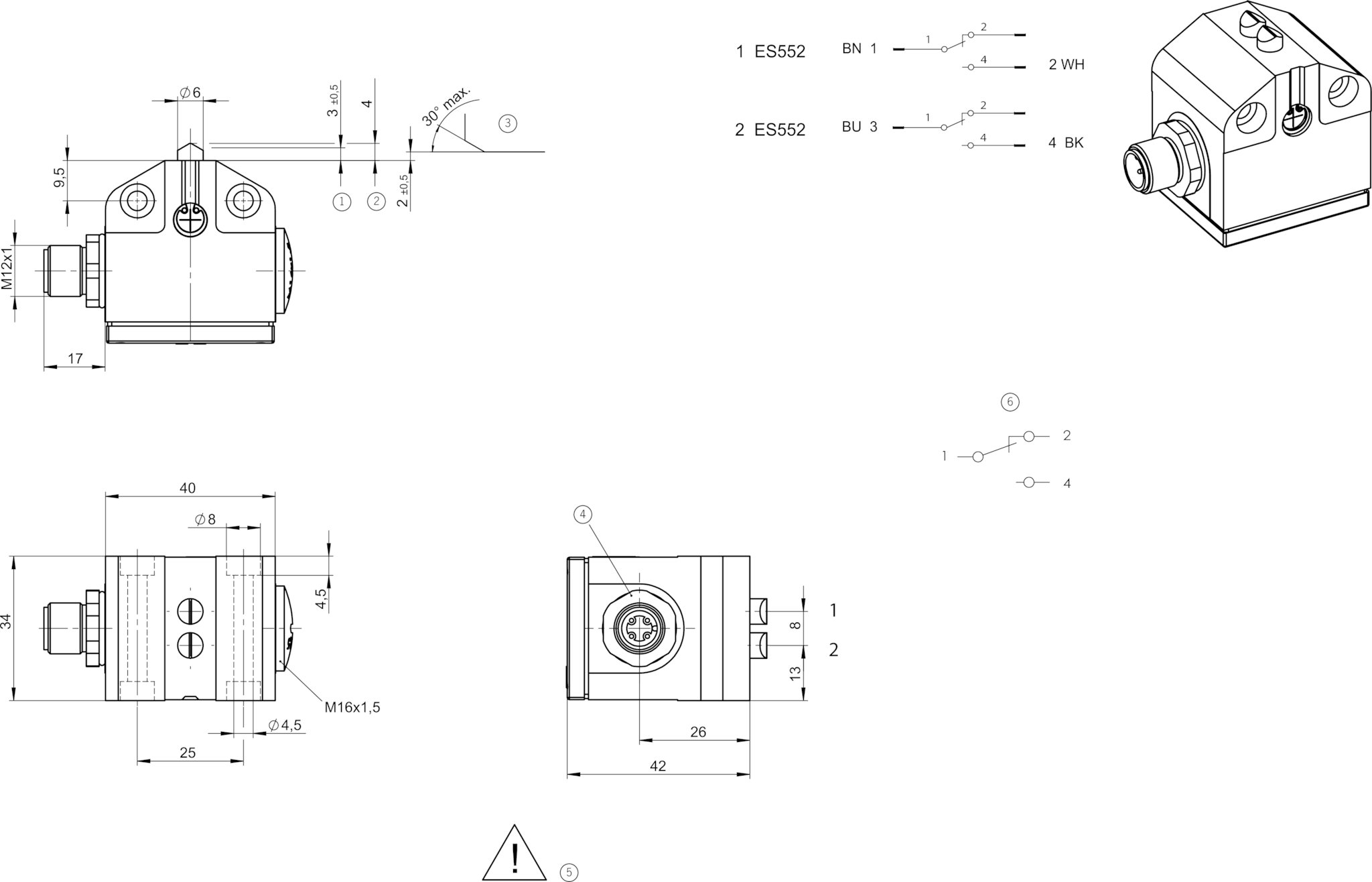 SN02R08552MC2029 Series SN... 8 mm mechanical EUCHNER More than