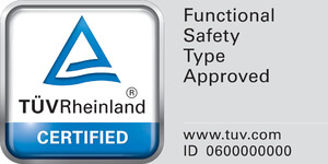Zulassung TÜV Rheinland, BMPB mit ZG: Functional Safety, Type Approved